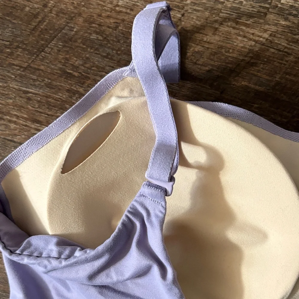 Soma Light Purple Lace Bralette size M EUC - Picture 4 of 4